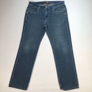 Tommy‎ Bahama Jeans Men's 36x31 Blue Cayman Island Relaxed Straight Leg Denim